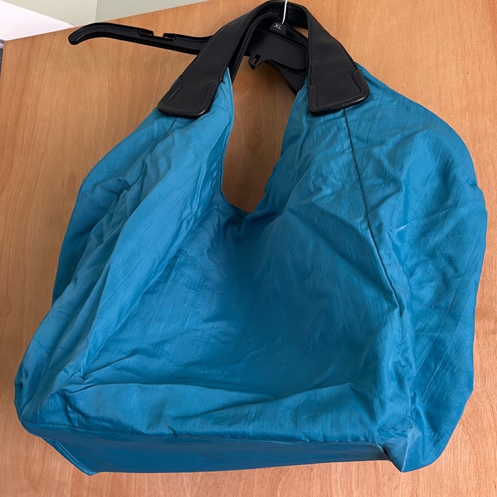 Hobo International roomy microfiber tote bag.
